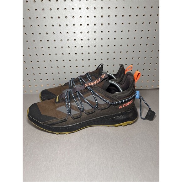 Adidas Terrex Voyager 21 Trail Shoes Mens 11.5 Core Black Grey Orange GX8676 main image 11
